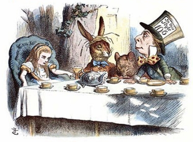 John Tenniel- Alice's mad tea party, colour2.jpg