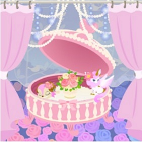 Livly ピンクのカーテンと宝石箱.jpg